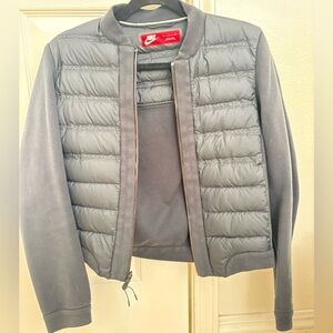 Nike black Quilted Jacket